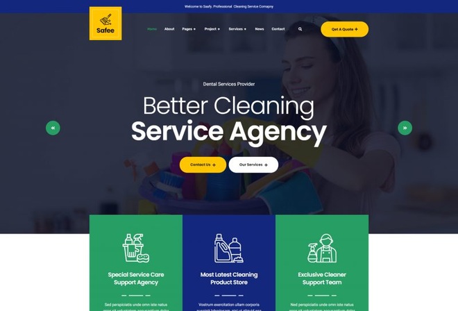 Safee - Cleaning Service