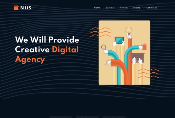 Bilis - Agency Landing Page Elementor Template Kit