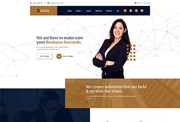 Clutch - Business Solution Elementor Template Kit