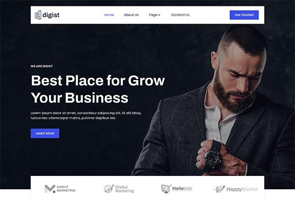 Digist – Digital Marketing Agency Elementor Template Kit