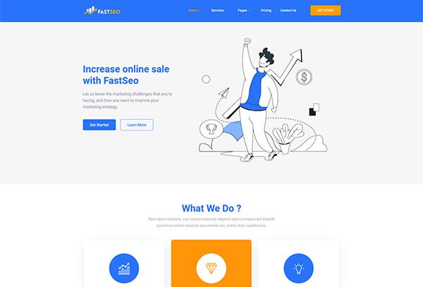 Fastseo Business Marketing Elementor Template Kit