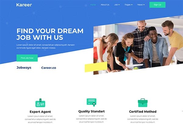 Kareer – Human Resource and Recruitment Agency Elementor Template Kit