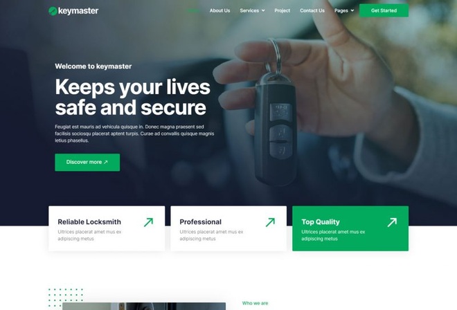 KeyMaster - Template kit for Locksmith