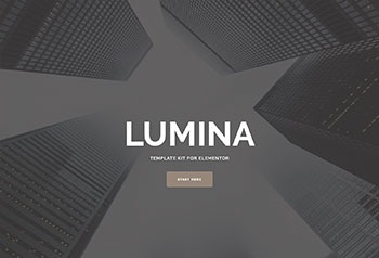 Lumina - Elementor Template Kit for Creatives & Business