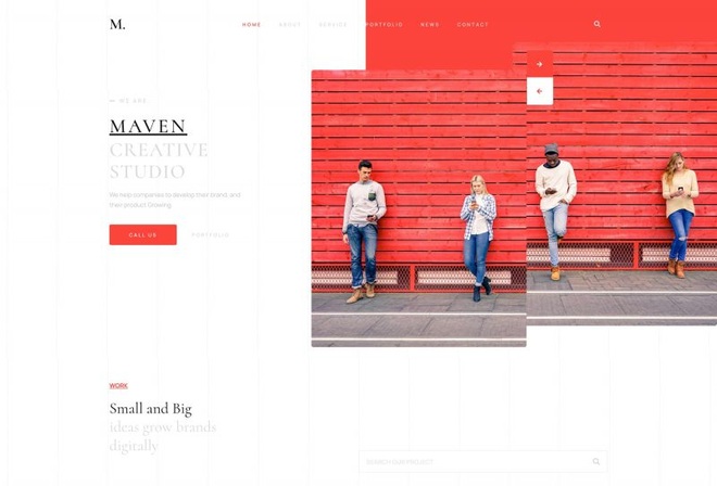 Maven - Agency and Business Elementor Template Kit