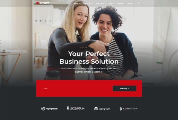 Moko - Business & Services Template Kit