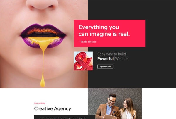 Mont - Agency Template kit