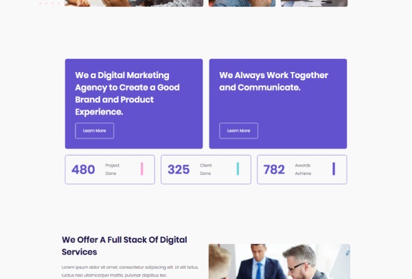 Nirmala - Digital Marketing Agency Template