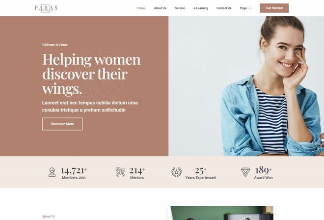 Paras - Template Kit for Women Business