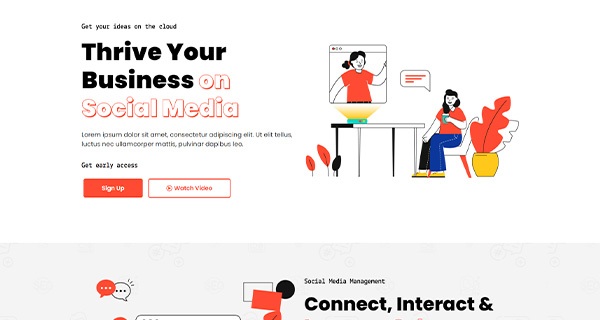 Ponya - Social Media Agency Template Kit