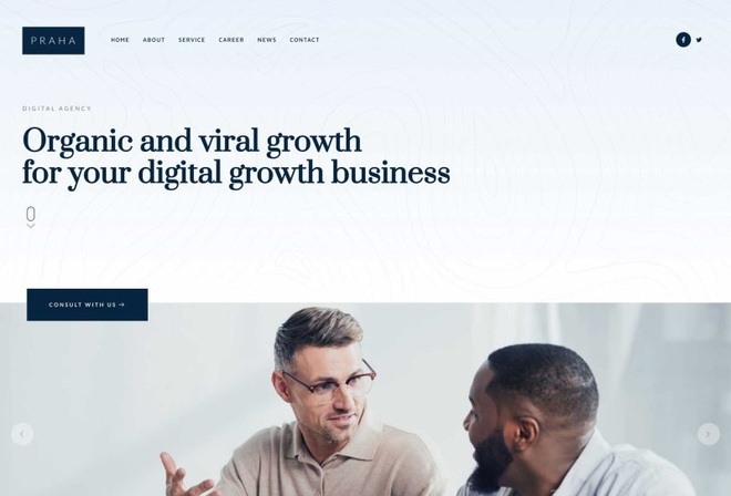 Praha - Digital Agency Elementor Kit