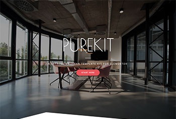 Purekit - Creatives & Business Elementor Template Kit