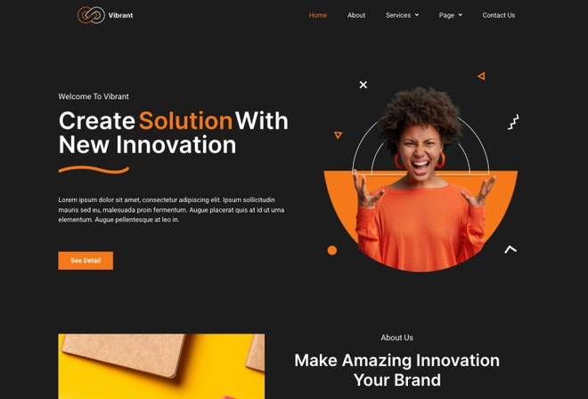 Vibrant - Digital Marketing Agency Template Kits