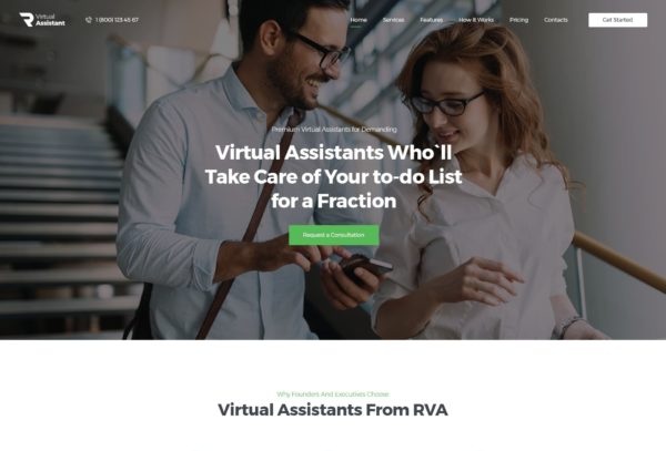 Virtual Assistant - Personal Assistant & Secretary Template Kit