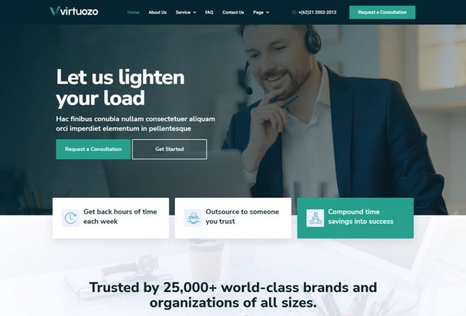 Virtuozo - Template kit for Virtual Assistant