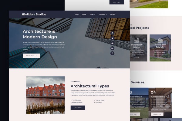 Builders Studio - Elementor