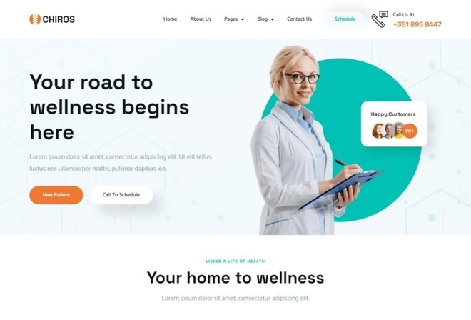 Chiros - Chiropractic Elementor Template Kit