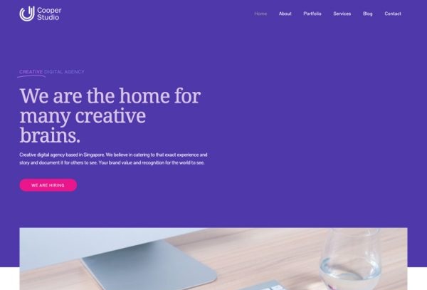 Cooper Studio - Elementor Template Kit
