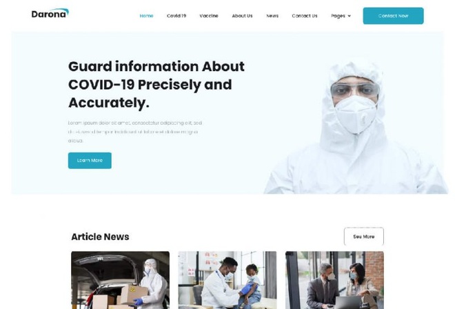 Darona - Covid 19 Social Awareness Template Kit