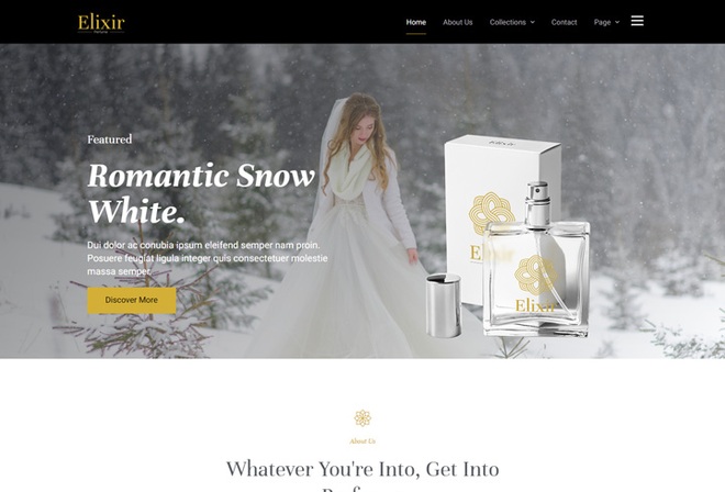 Elixir - Template Kit for Perfume Maker