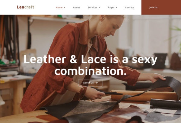 Leacraft - Handmade Crafts Elementor Template Kit