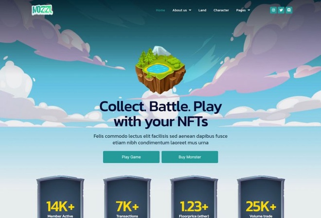 Nozzl - Template kit for Game NTF