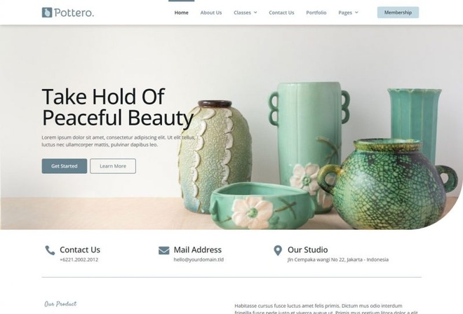 Pottero - Template Kit for Pottery & Ceramics Studio
