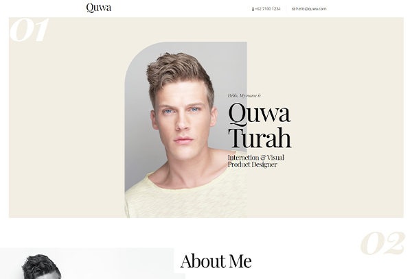 Quwa - CV Resume Template Kit