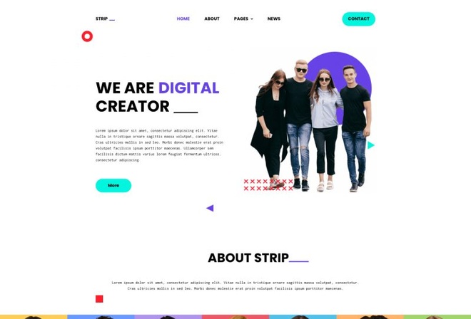 Strip - Content Creator Template Kits