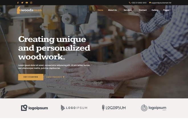 Woodsman - Template Kit for Carpenter & Craftsman