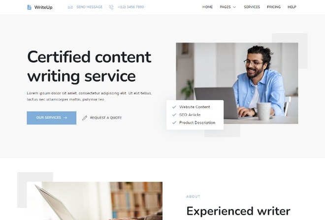 WriteUp Content Writing