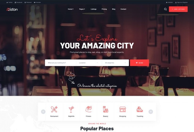 Ziston - Directory & Listings