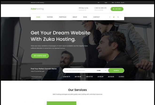 Zukahost – Domain & Web Hosting